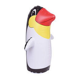 Aufblasbarer Wackel-Pinguin STAND UP, schwarz, weiß