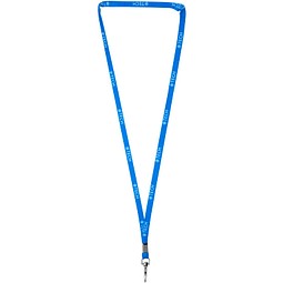 Ava Schlauchförmiges Sublimation Lanyard, weiss
