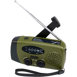 Avior RCS Notfunkgerät aus recyceltem Kunststoff, armeegrün