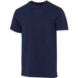 Azurite 160 g/m² Kurzärmeliges T-Shirt Bio Baumwolle (OCS), unisex, navy, 3XL