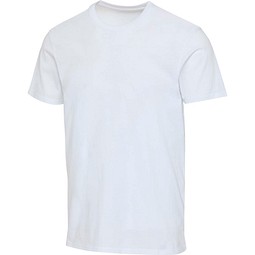 Azurite 160 g/m² Kurzärmeliges T-Shirt Bio Baumwolle (OCS), unisex, weiss, 4XS