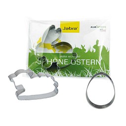 Backförmchen in der Werbetüte, Ostern, Hase 2, 2-seit. Druck