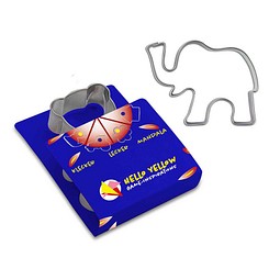 Backförmchen Kids, Elefant, 2-seit. Druck