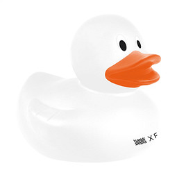 Bade-Ente, midi, weiß