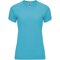 Bahrain Sport T-Shirt für Damen, türkis, L