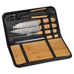Barbecue-Set, beige