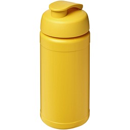 Baseline® Plus 500 ml Sportflasche mit Klappdeckel, gelb