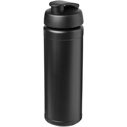 Baseline Plus grip Sportflasche mit Klappdeckel, 750 ml, schwarz