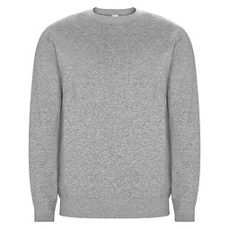 Batian Sweatshirt mit Rundhalsausschnitt Unisex, Marl Grey, M