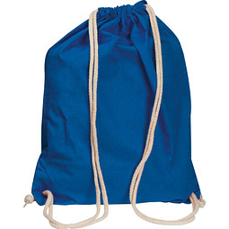 Baumwollgymbag Carlsbad,blau