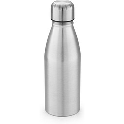 BEANE. 500 ml Aluminium-Sportflasche, Satinsilber