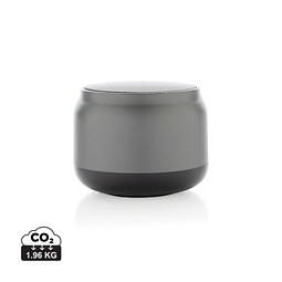 BeatBuddy 3W-Lautsprecher aus RCS recyceltem ABS, grau