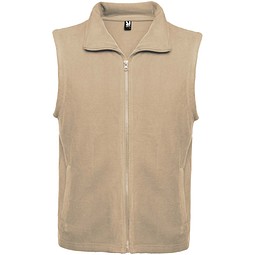 Bellagio Fleece Bodywarmer Unisex, sand meliert, 2XL