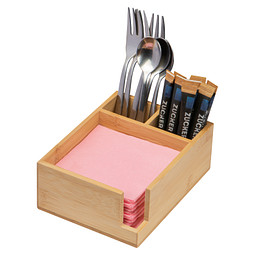 Besteckkasten klein, beige