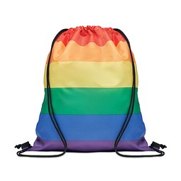 Beutel mit Kordelzug RPET BOW, Multicolour