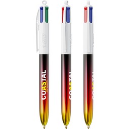 BIC® 4 Colours® Flaggen Kollektion Weiß - Schwarz -Rot - Gelb