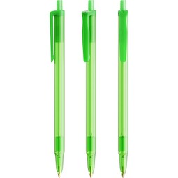 BIC® Clic Stic Kugelschreiber Gefrostetes Grün Blaue Tinte