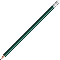 BIC® Evolution® Ecolutions® Radiergummi-Bleistift gespitzt, grün/silber/weiß