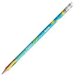 BIC® Evolution® Ecolutions® Radiergummi-Bleistift Ungeschärft, Weiß, Hülse Silber