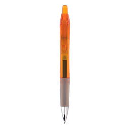 BIC® Intensity Gel-Kugelschreiber Gel Clic, schwarze Mine, transparent-orange
