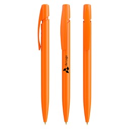 BIC® Media Clic Kugelschreiber orange, blaue Mine