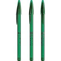 BIC® Style Ballpen Transparent  Grün/ Transparent Grün/ Blaue Tinte