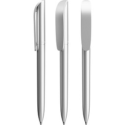 BIC® Super Clip Glacé Silberglasur Schwarz Tinte