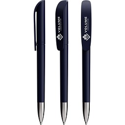BIC® Super Clip Soft Advance Weiches Marineblau Schwarz Tinte