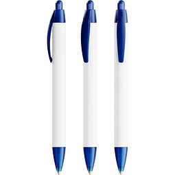 BIC® Wide Body Ecolutions® ballpen Gefrostetes Dunkelblau Blaue Tinte