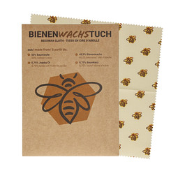 Bienenwachstuch Beeologic, mehrfarbig
