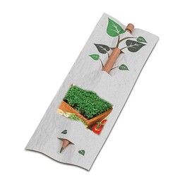 Bleistift im Samenpapieretui - Ostern - Kresse, inkl. Druck, individuell