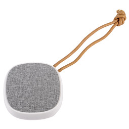 Bluetooth-Lautsprecher Strap, weiß-grau