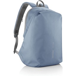 Bobby Soft, Anti-Diebstahl-Rucksack, blau, grau