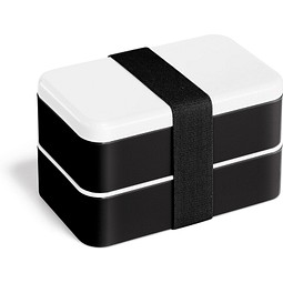 BOCUSE. Lunchbox. Frischhaltebox aus PP und PS 680ml, Schwarz