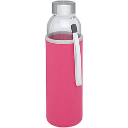 Bodhi 500 ml Glas-Sportflasche, rosa