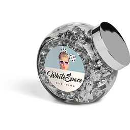 Bonbonglas, 900 g, ohne Etikett