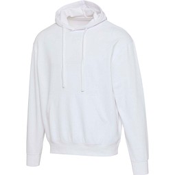 Boris Oversize Kapuzenpullover aus recycelter 280 g/m2 Bio Baumwolle (OCS), unisex, weiss, L