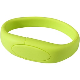 Bracelet USB-Stick, apfelgrün, 4GB