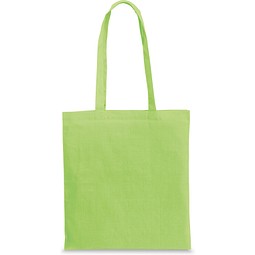 CAIRO. Tragetasche aus recycelter Baumwolle (70%) und polyester (30% rPET) (180 g/m²), Hellgrün