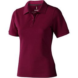 ELEVATE Damen Poloshirt Calgary, bordeaux, M