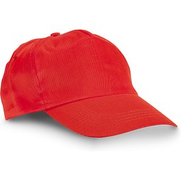 CAMPBEL. Kappe aus Polyester, Rot