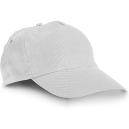 CAMPBEL. Kappe aus Polyester, Weiß