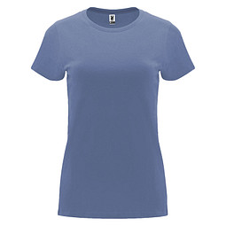 Capri T-Shirt für Damen, Blue Denim, 2XL