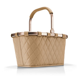 reisenthel® Einkaufskorb carrybag, frame rhombus ginger