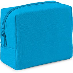 CHLOE. Kosmetiktasche aus hochdichtem 600D-Polyester, Hellblau