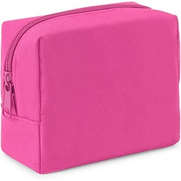 CHLOE. Kosmetiktasche aus hochdichtem 600D-Polyester, Rosa
