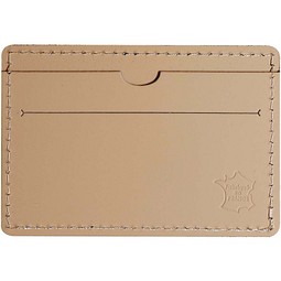 Citizen Green Tintin Kartenetui aus recyceltem Leder, beige