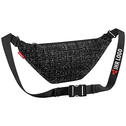 city beltbag, bouclé black