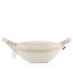 city beltbag makramee, puffer stone