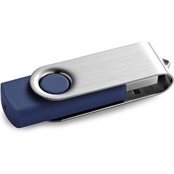 CLAUDIUS 4GB. USB-Stick 4 GB mit Metallclip, Blau
